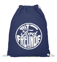 Lade das Bild in den Galerie-Viewer, Alt-Ford-Freunde Rucksack - Baumwolle mit Kordel