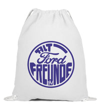 Lade das Bild in den Galerie-Viewer, Alt-Ford-Freunde Rucksack - Baumwolle mit Kordel