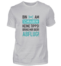 Lade das Bild in den Galerie-Viewer, Bin am Schrauben - Herren T-Shirt