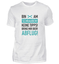 Lade das Bild in den Galerie-Viewer, Bin am Schrauben - Herren T-Shirt