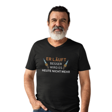 Lade das Bild in den Galerie-Viewer, ER LÄUFT- Herren T-Shirt