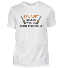 Lade das Bild in den Galerie-Viewer, ER LÄUFT- Herren T-Shirt
