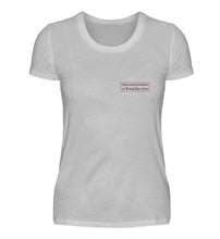 Lade das Bild in den Galerie-Viewer, LIEBER Lachfalten im Gesicht - Damen T-Shirt