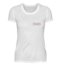 Lade das Bild in den Galerie-Viewer, LIEBER Lachfalten im Gesicht - Damen T-Shirt