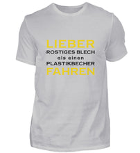 Lade das Bild in den Galerie-Viewer, LIEBER rostiges Blech  - Herren T-Shirt
