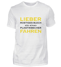 Lade das Bild in den Galerie-Viewer, LIEBER rostiges Blech  - Herren T-Shirt