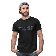 Lade das Bild in den Galerie-Viewer, Mein HERZ schlägt ZWEI TAKT - Herren T-Shirt