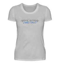 Lade das Bild in den Galerie-Viewer, Mein HERZ schlägt ZWEI TAKT  - Damen T-Shirt