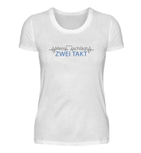 Lade das Bild in den Galerie-Viewer, Mein HERZ schlägt ZWEI TAKT  - Damen T-Shirt