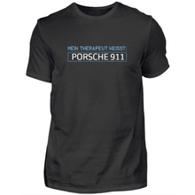Lade das Bild in den Galerie-Viewer, Mein Therapeut heißt: FORD TAUNUS  - personalisierbares Herren T-Shirt