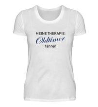 Lade das Bild in den Galerie-Viewer, Meine Therapie: OLDTIMER fahren  - Damen T-Shirt