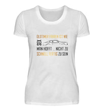 Lade das Bild in den Galerie-Viewer, OLDTIMER fahren ist wie SEX  - Damen T-Shirt