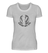 Lade das Bild in den Galerie-Viewer, VW Käfer mit Stil  - Damen T-Shirt