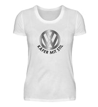 Lade das Bild in den Galerie-Viewer, VW Käfer mit Stil  - Damen T-Shirt