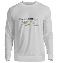 Lade das Bild in den Galerie-Viewer, Ich würde JETZT lieber - Damen Pullover