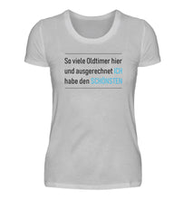 Lade das Bild in den Galerie-Viewer, So viele OLDTIMER hier  - Damen T-Shirt