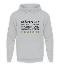 Lade das Bild in den Galerie-Viewer, MÄNNER mit Oldtimer - Herren Kapuzenpullover