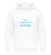 Lade das Bild in den Galerie-Viewer, COOLE Männer fahren Oldtimer - Herren Kapuzenpullover