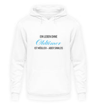 Lade das Bild in den Galerie-Viewer, Ein Leben ohne OLDTIMER - Herren Kapuzenpullover