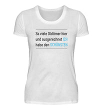 Lade das Bild in den Galerie-Viewer, So viele OLDTIMER hier  - Damen T-Shirt